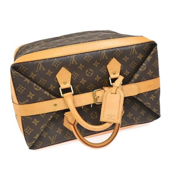 LOUIS VUITTON Cruiser 40 Travel Hand Bag Monogram Leather Brown M41139 99KB341 - Picture 5 of 15